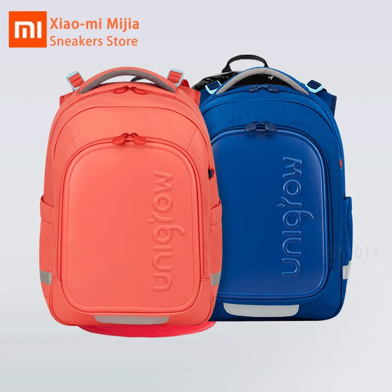 Xiaomi Mijia Children School Bag Large Capacity Waterproof Backpack Weight Schoolbag Boys And Girls Primary Schoolbag Backpack
