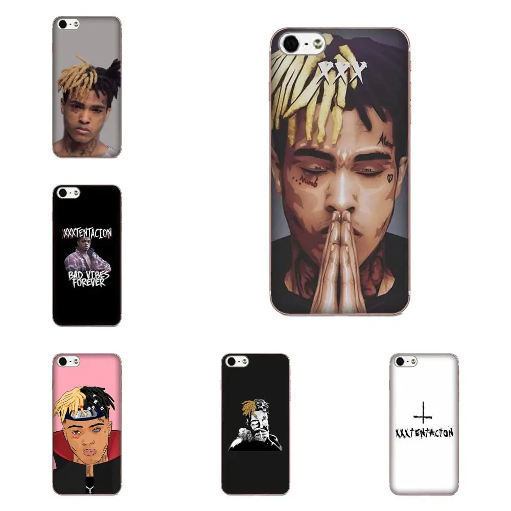 For Galaxy A3 A5 A7 A8 A9 A9S On5 On7 Plus Pro Star 2015 2016 2017 2018 Soft Cell Phone Cases Xxxtentacion | Мобильные телефоны и