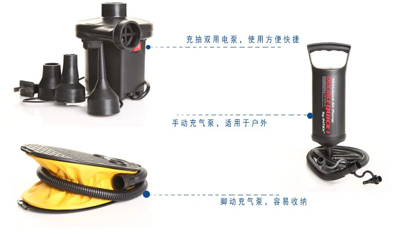 68614 High Efficiency Manual Air Pump Tire Pump Inflatable Bed Inflatable Boat Only Manufacturers Direct Selling Stock Price