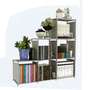 

6 Grids Shelf Storage Cabinet Buckle Connectors Lock Cube Diy Modular Closet Organizer Wardrobe Furniture Hinges House Decor#H