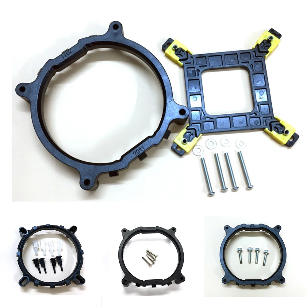 

Replacement Radiator Durable CPU Cooler Fan Desktop PC Parts Mounting Computer Holder Base Heatsink Bracket Adjustable For Intel