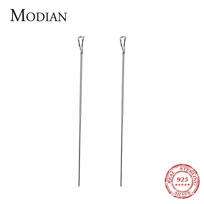 Современный минималистичный простой длинная Очаровательная цепочка свисающие