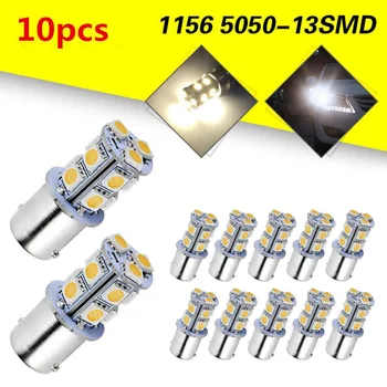 

20pcs Warm White LED 1156 13SMD Car RV Camper Trailer Light Lamp Bulb 4500K 12V