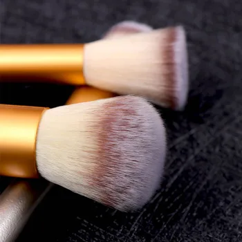 

12/18/24PCS Off-white Champagne Gold Makeup Brushes Set Convenient Portable Make up Beauty Makeup Tools makeup professional