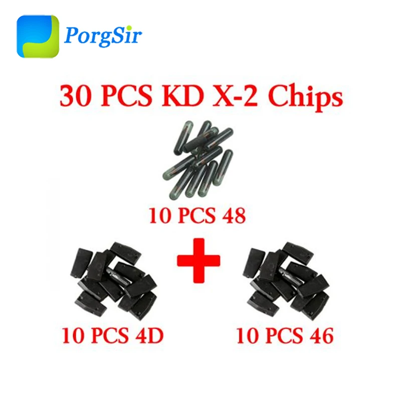 Чипа для KeyDiy KD-X2 4D 46 48 чип 10 штук/5 штук каждый всего 30 шт/15 шт | Автомобили и