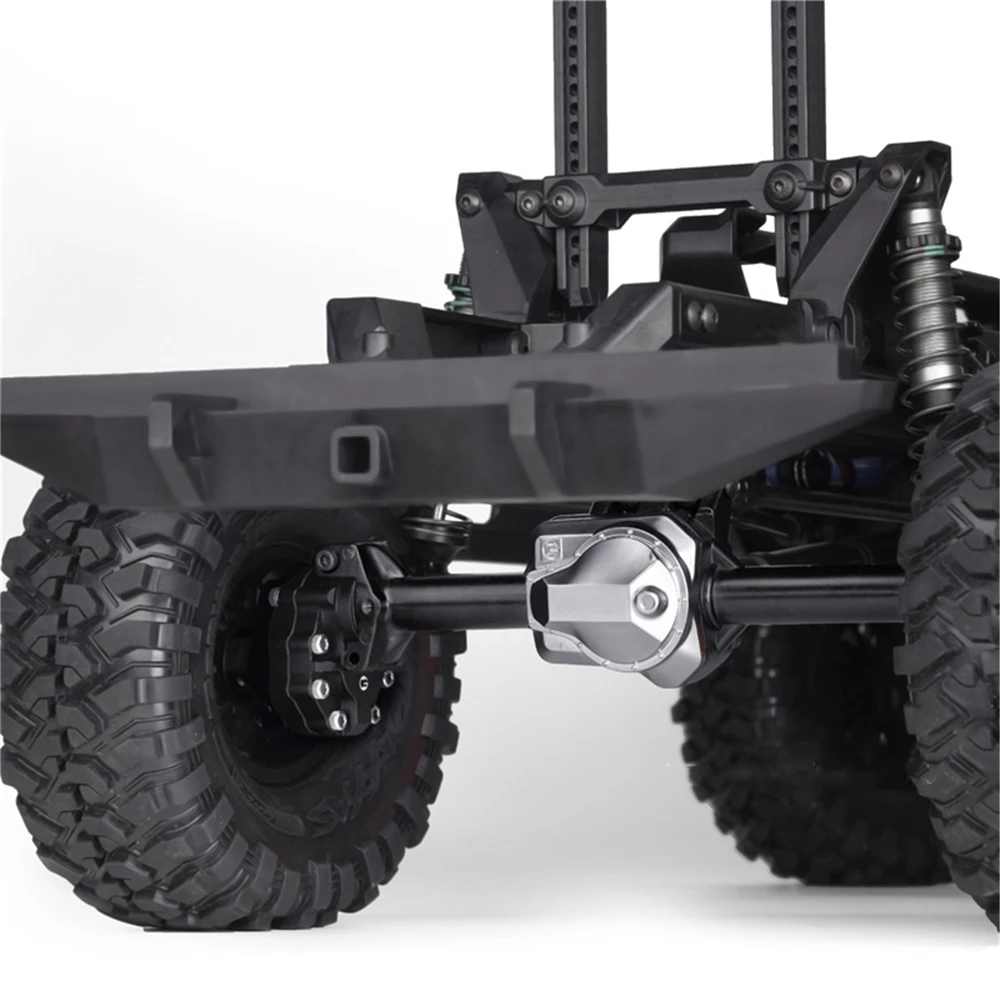 Обновленный алюминиевый полный передний и задний набор осей для TRX TRX4 trx-4 1/10 RC автозапчасти литье сплава Полное издание