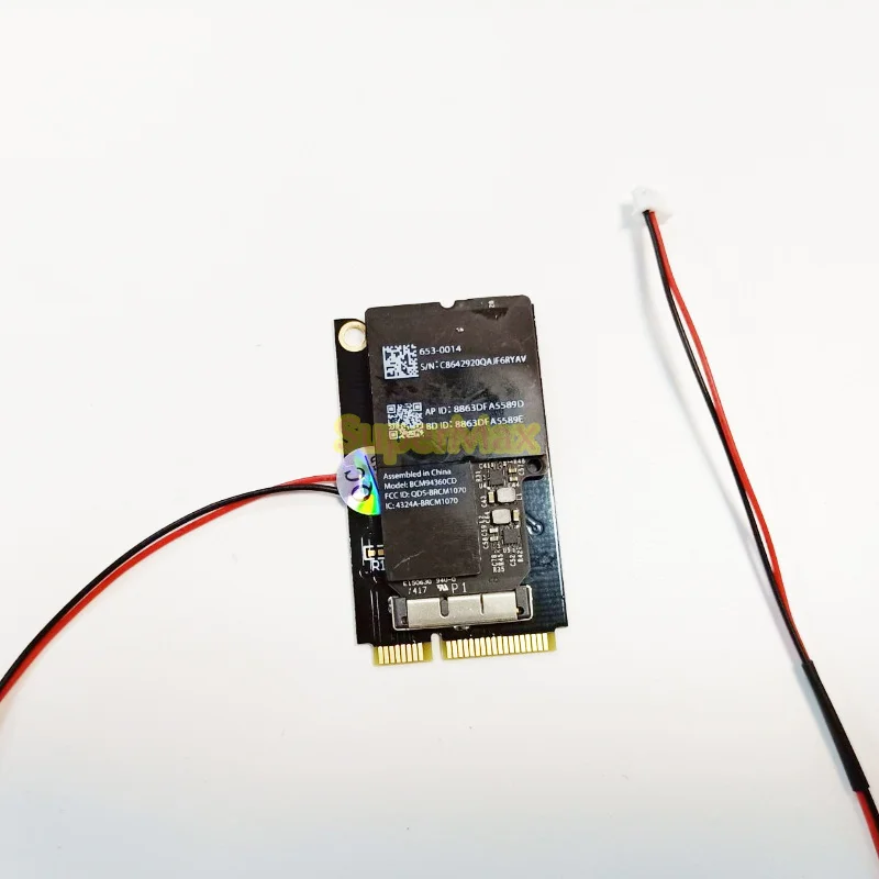 라인 무선 카드가 있는 무선 Wi-Fi 카드에 대한 MINI PCI-E Pro/Air용 미니 pci-e 어댑터 카드에 BCM94360CD BCM94331CSAX
