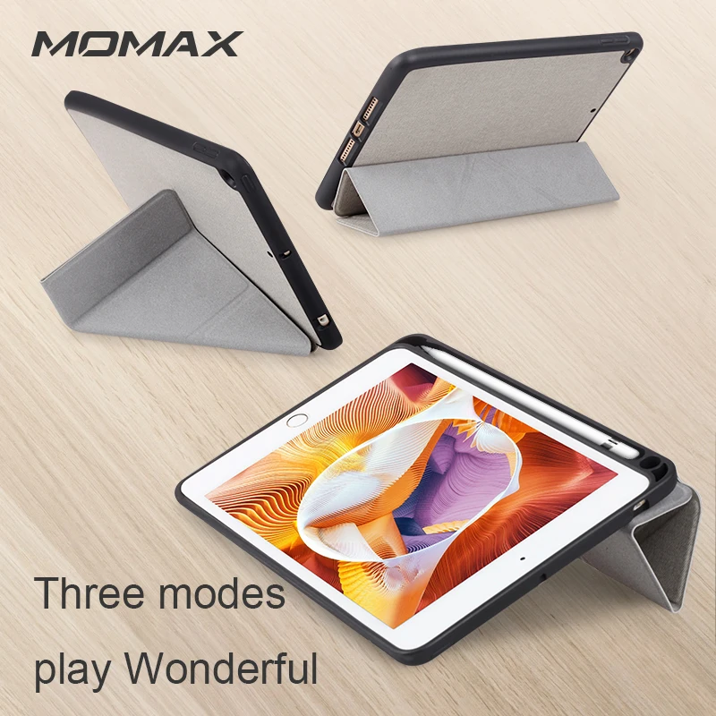 

MOMAX iPad mini 2019 protective case Apple 7.9-inch mini 5 tablet case built-in Apple pencil slot iPad stand protector case