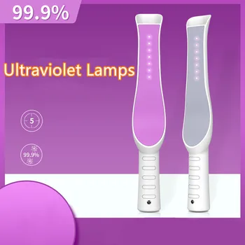 

Travel Portable UV Germicidal Lamp Disinfection Stick Home LED Lamp Disinfection Artifact Mite Lights Ozone Sterilization Lamp