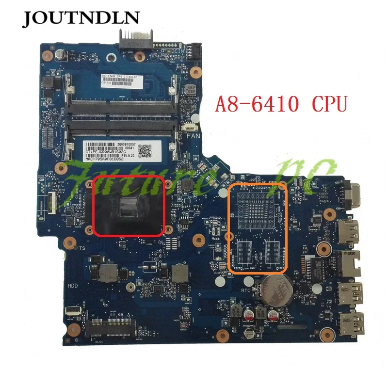 JOUTNDLN для материнской платы ноутбука hp 355 G2 777340 001 601 501 ICEA10 6050A2612501 A8 6410 cpu тестовая