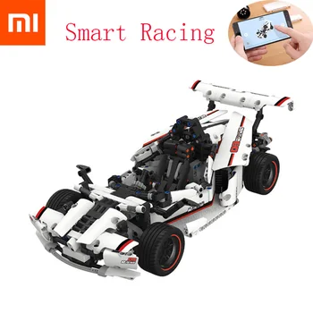 

2020 Xiaomi MITU Intelligent Building Blocks Road Racing Car Kids Toy Electric Bluetooth 5.0 APP Smart Remote Control 900+ parts