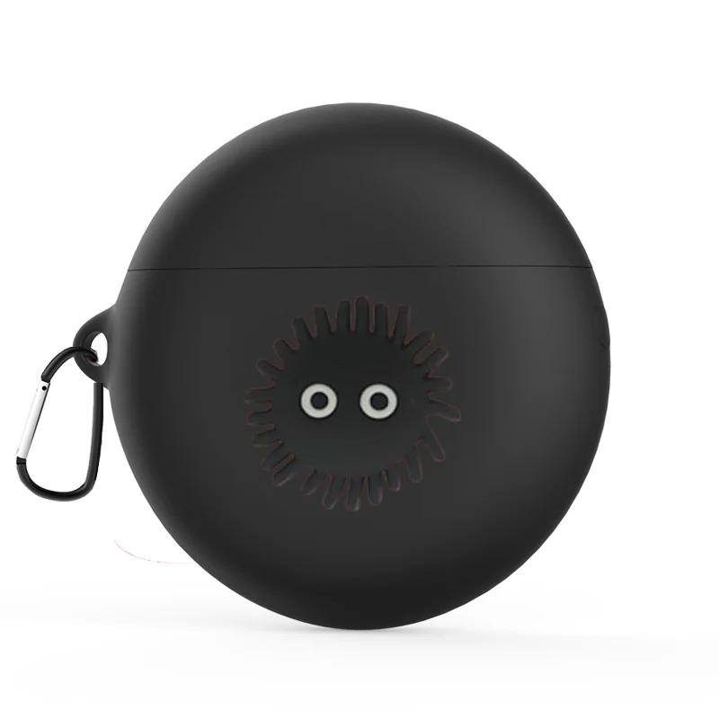 Black 10 AKBNSTED милый мультфильм шаблон силиконовый защитный чехол для huawei Freebuds 3 беспроводной Bluetooth наушники Замена чехол - Цвет: Black 10