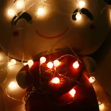 10 Meters 100 String Lights Ball Lights Outdoor Party Decoration Lights Outdoor Lamp Christmas Holiday Wedding Party Lamp