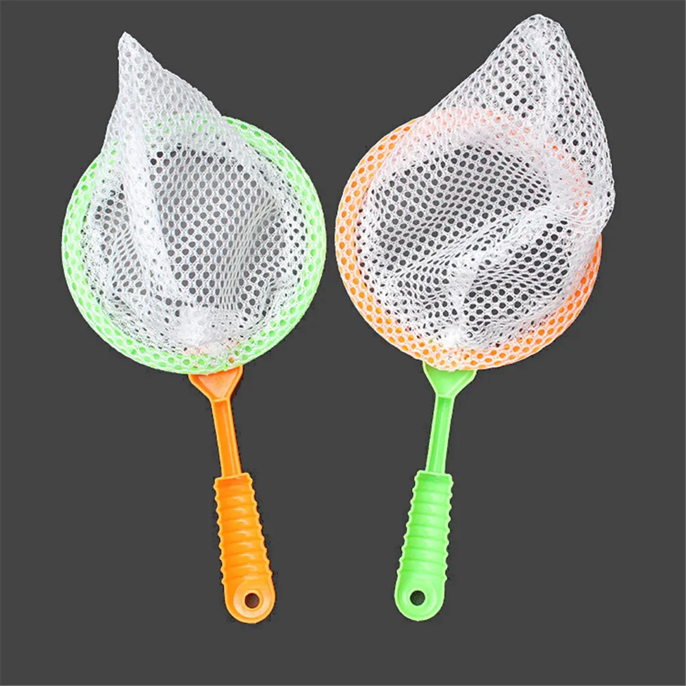 Plastic Handle Kids Extendable Fishing Net Butterfy Bug Insect Net Garden Learning Educational Fun Interesting Toys Gift