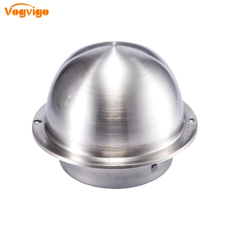 Stainless Steel Wall Ceiling Air Vent Ducting Ventilation Exhaust Grille Cover Outlet Heating Cooling & Vents Cap Waterproof