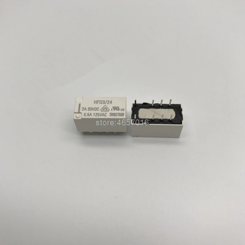 5 шт./лот реле HFD3 / 24-L2 10-pin 24V 24VDC 2A двойная катушка | Обустройство дома