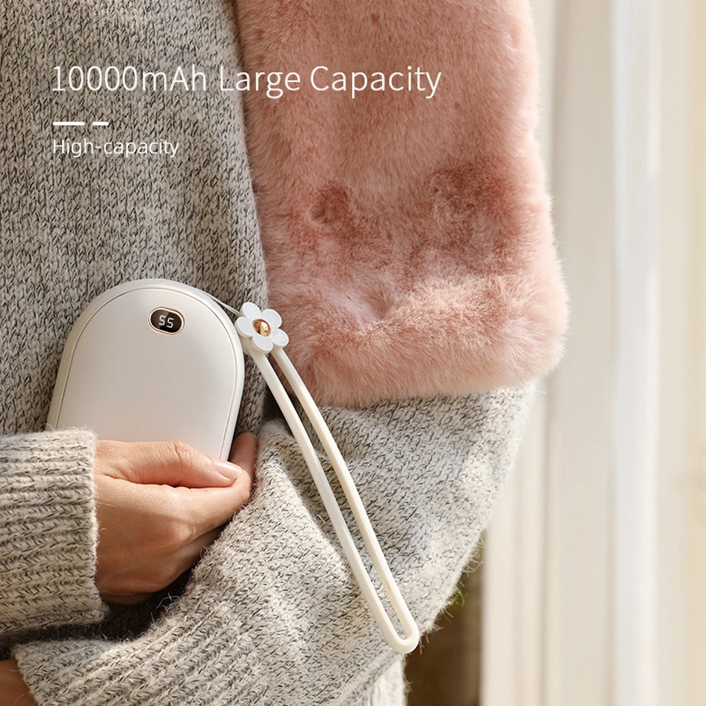 PINZHENG 10000 mAh Heater Hand Mini Warmer Power Bnak For Xiaomi Huawei iPhone Mini Power Bank Type-c Rechargeable Hand Warmer PINZHENG 10000 mAh Heater Hand Mini Warmer Power Bnak For Xiaomi Huawei iPhone Mini Power Bank Type-c Rechargeable Hand Warmer