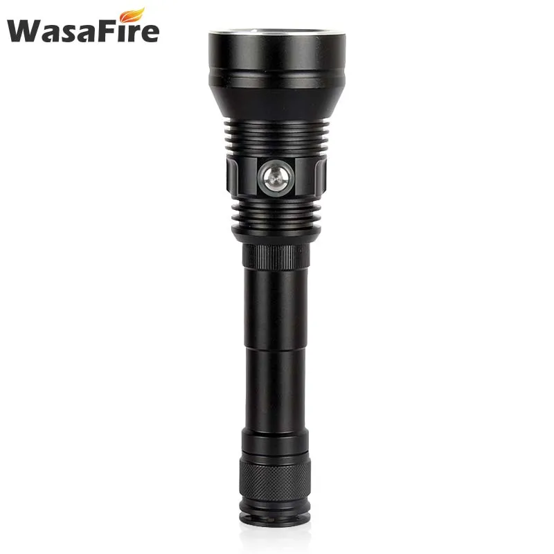 Waterproof XHP70 Underwater Lanterna 6800LM 5 Modes Scuba Flashlights Portable 18650 Dive Torch Camping Light with Car Charger