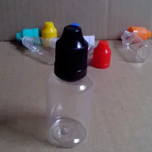 ПЭТ 30 мл бутылка-капельница 30 мл пластиковые бутылки-капельницы с защитой от детей крышка многоцветная жидкость для глаз бутылка 3300 шт