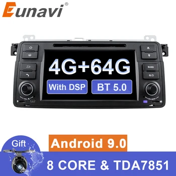

Eunavi Android 9 Car Multimedia player For BMW E46 M3 318 320 325 330 335 Rover 75 1998-2006 GPS DVD auto radio stereo one 1 din