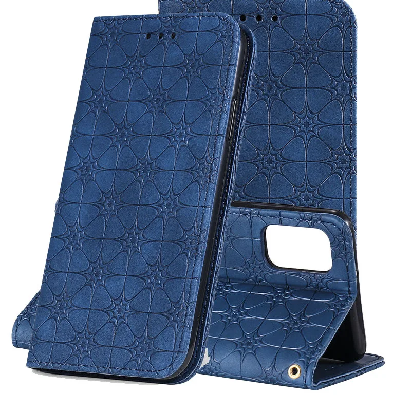 

For SamSung A41 Case luxury leather Phone Case For SamSung A41 A415 fashion Flip wallet Card slot Stand soft Silicone Back Cover