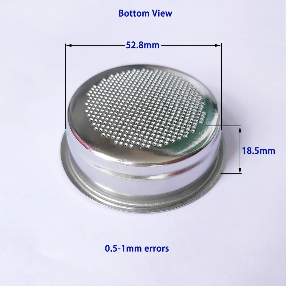 Cesta De Filtro De Taza Presurizada De Café De 51mm Con