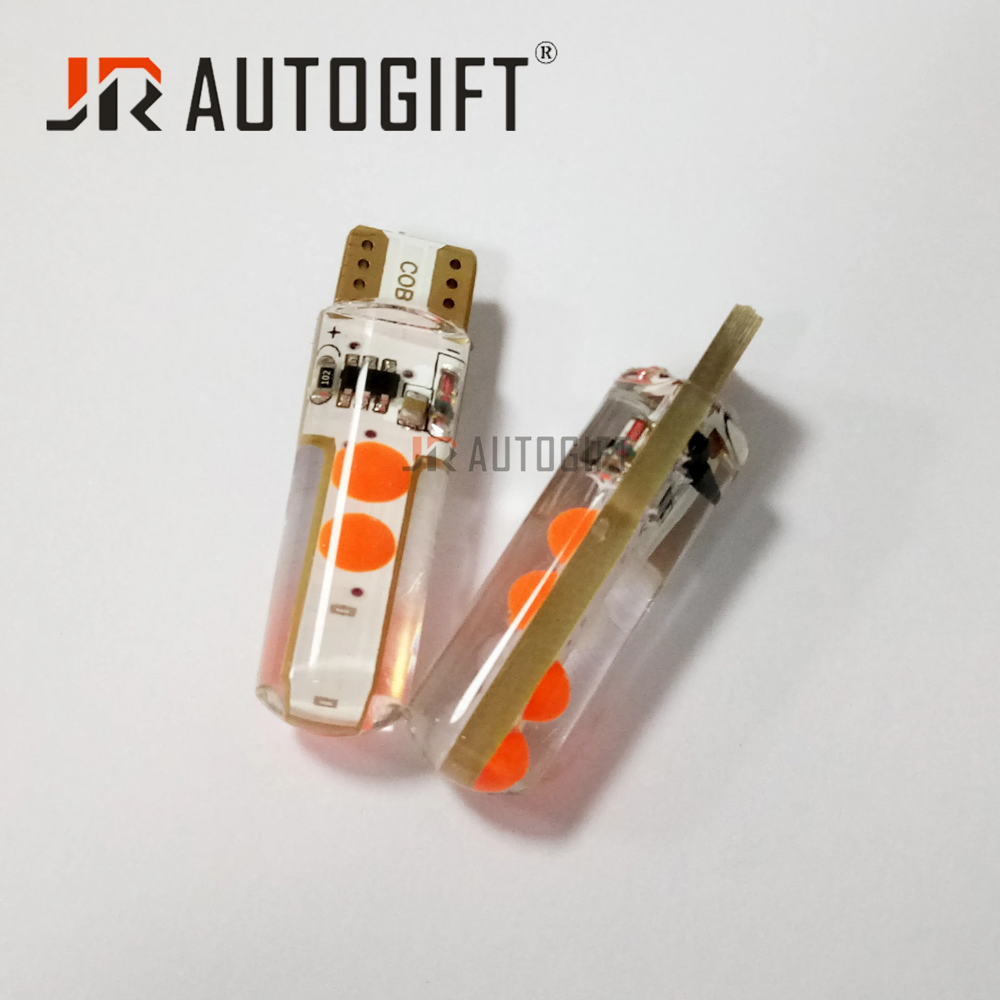 50 шт. Led W5W T10 стробоскоп мигающий, RGB габаритный свет универсальный автомобиль COB 8SMD кремниевые лампы Красный Синий световой индикатор автомобиля
