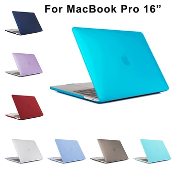 

Tablet Case For MacBook Pro 16 Inch Case Notebook Cover Frosted Protective Shell For MacBook Pro 16" Protection Notebook Cases