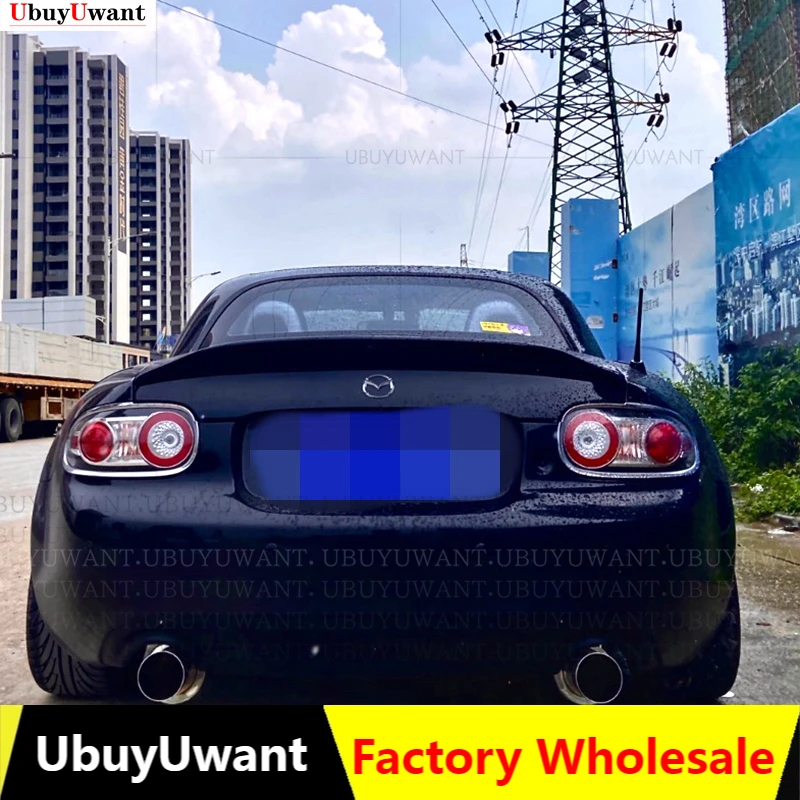 Задний спойлер из углеродного волокна для MX5 NC NCEC Roster Miata EPA Тип 3 2009-2015 задний