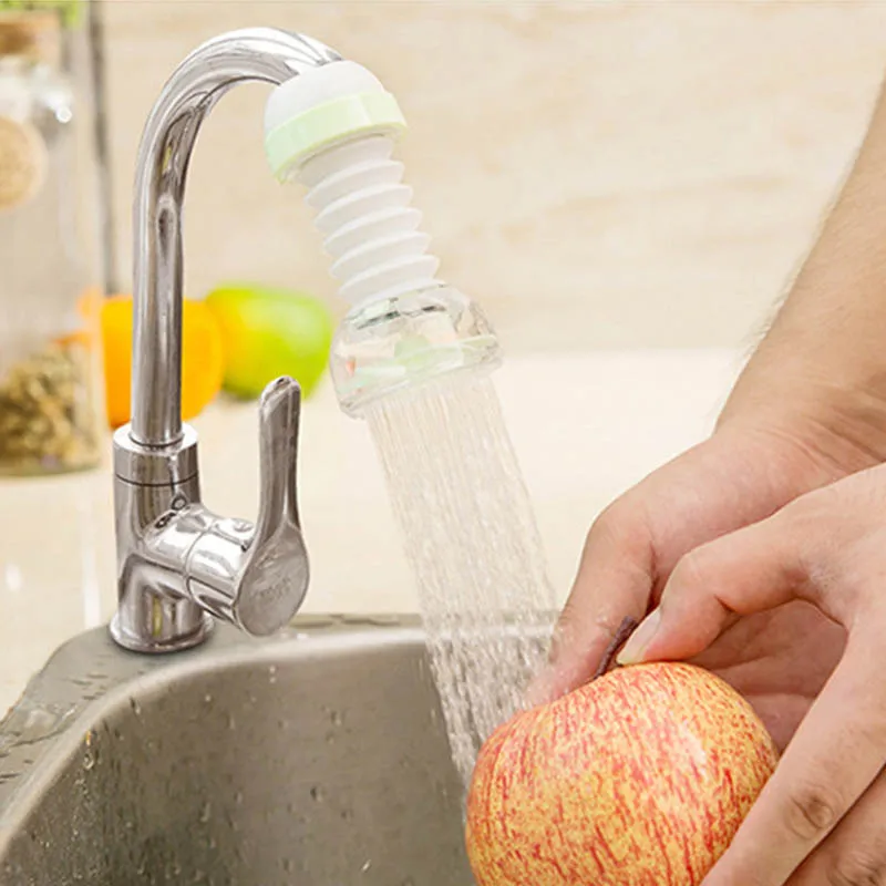 Portable Shower Head Water Saving Device 1 Pcs Water-saving Tap Nozzle Faucet Accessories Rotate 360 Degree Extended Filter