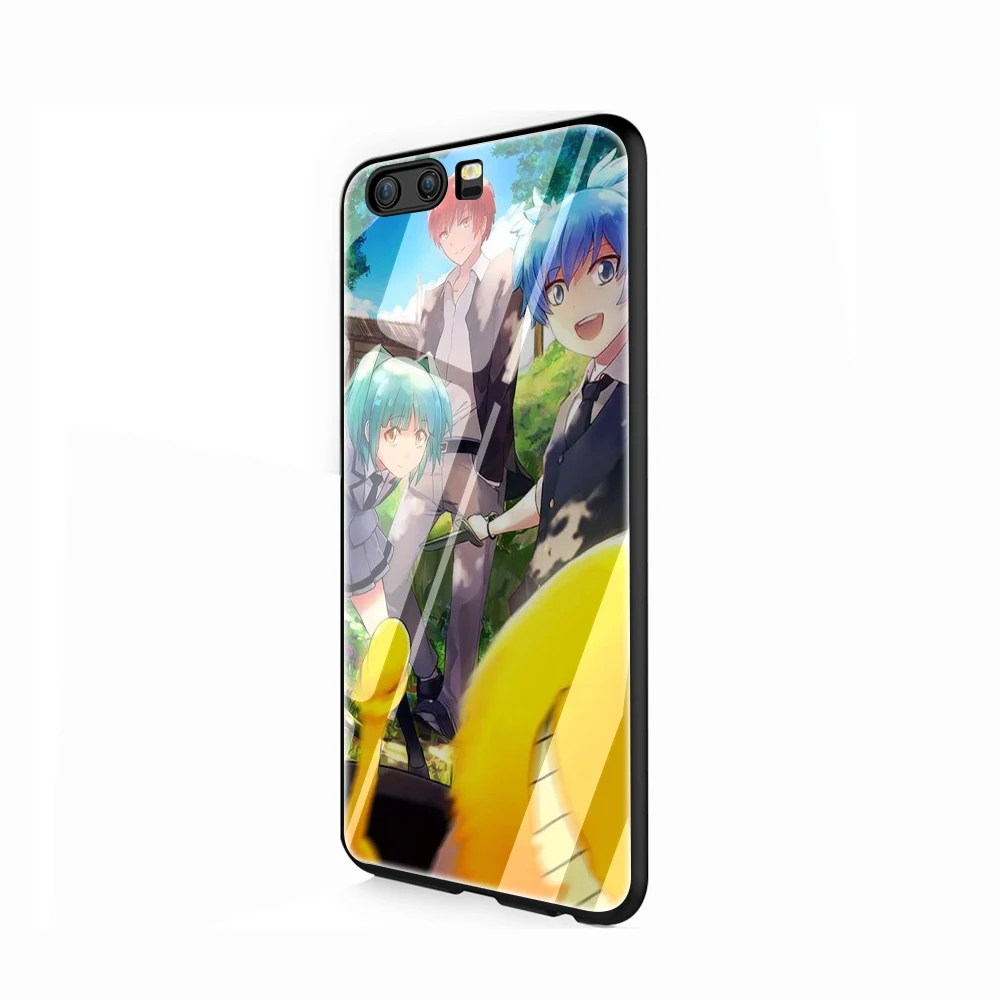EWAU классная аниме стеклянная крышка для телефона чехол для huawei P20 30 P Smart Mate20 pro Lite Honor9 10 Lite