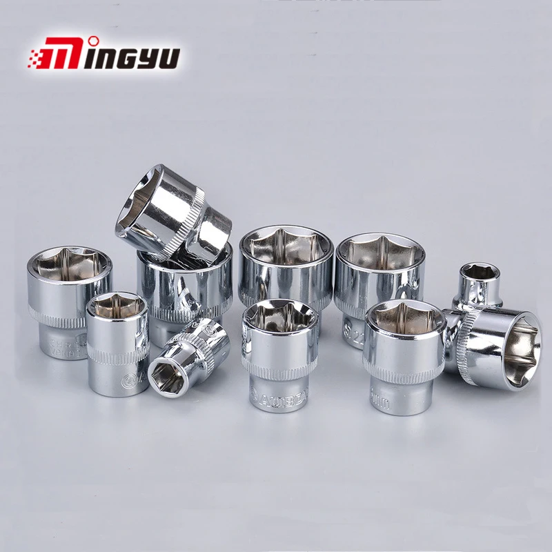 17pcs 3/8 inch Drive Socket Set 8 9 10 11 12 13 14 15 16 17 18 19 20 21 22 23 24MM Hex Wrench Head Kit 6 Points Spanner Sleeves |