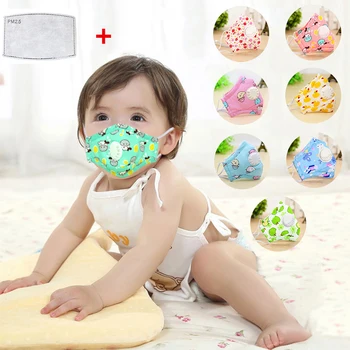 

10 20 pcs PM2.5 Mouth Mask pad Kids Breath Valve Anti Haze Breathable Mask Anti Dust Mouth-Muffle Respirator Face Masks Children
