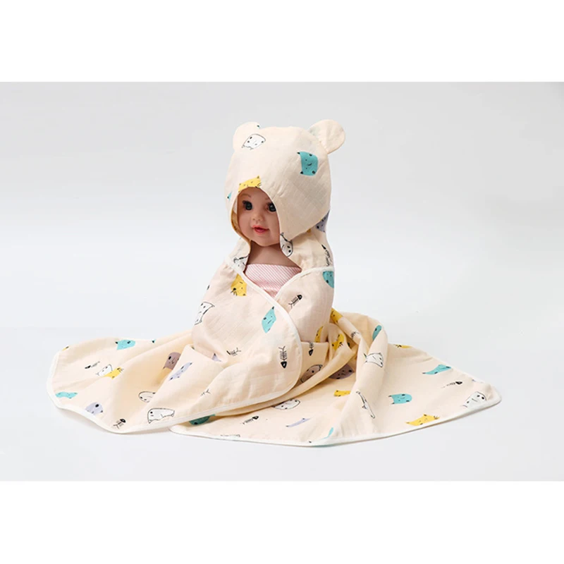 Новинка; хлопковое детское одеяло для новорожденных; мягкое детское одеяло из органического хлопка; муслиновая пеленка для кормления; тканевая накидка для младенцев; спальный мешок