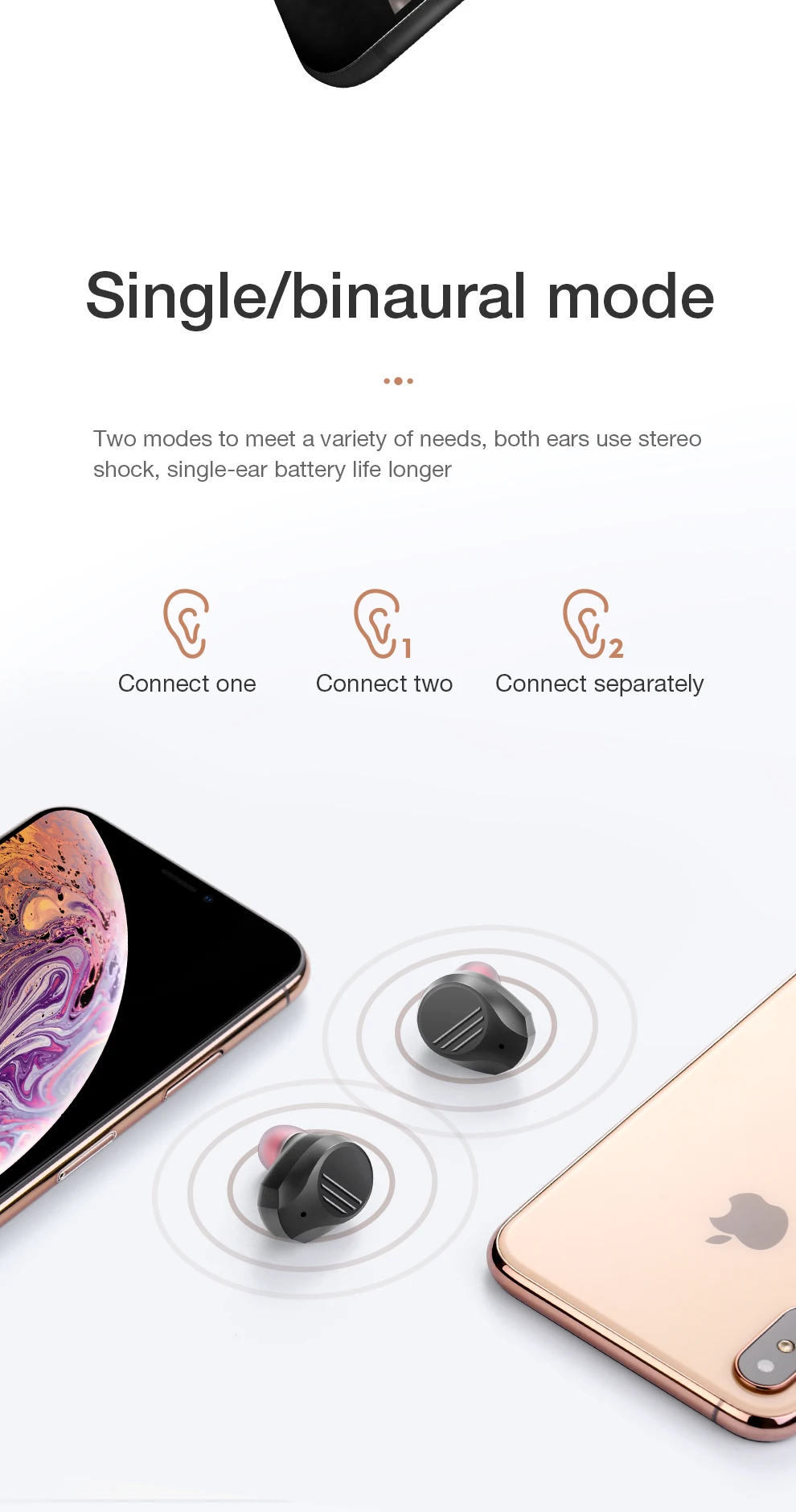TD01 True Bluetooth 5,0 наушники TWS беспроводные головные уборы спортивные Handsfree наушники 3D стерео игровая гарнитура с микрофоном зарядная коробка