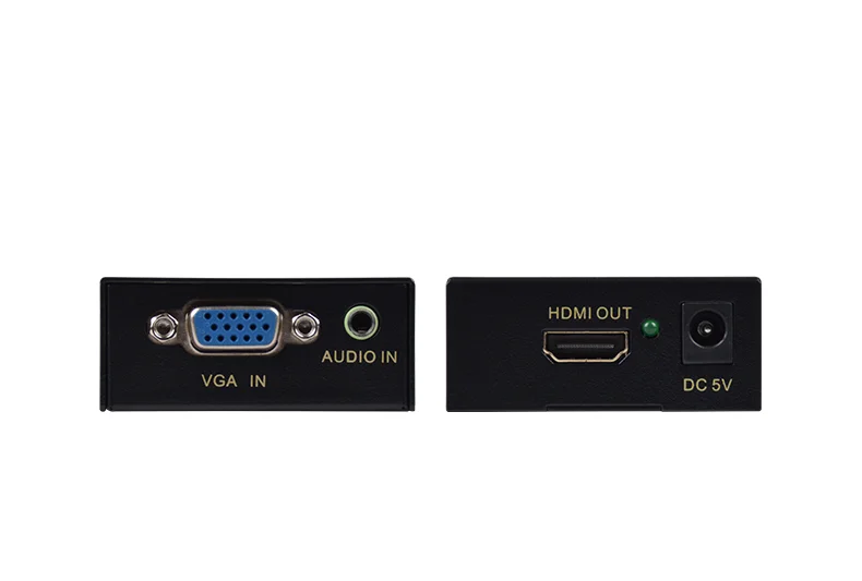 VGA Аудио преобразователь видеосигнала HDMI Аудио Синхронизация выход VGA вход HDMI выход компьютерный монитор HD 1080P