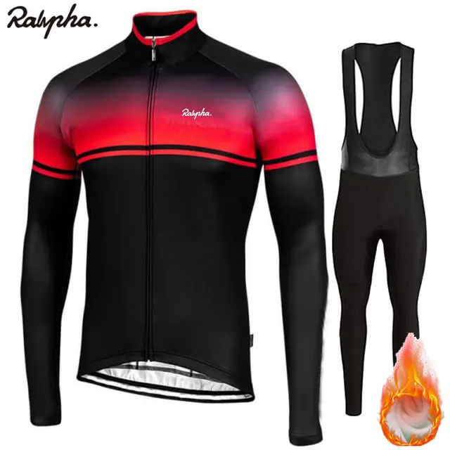 US $13.92 2019 Pro Team Cycling Jersey Winter Warm Fleece Jersey Ropa Ciclismo Super Warm Color Bicycle Suit 