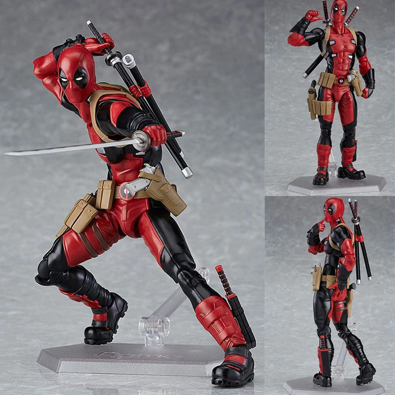 6inch Figma 353 Deadpool Marvel Hero 