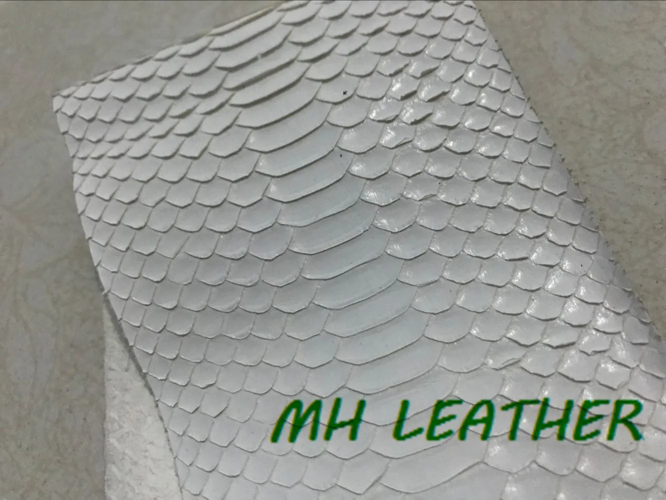 SP008 белая змеиная кожа для Learther Craft DIY