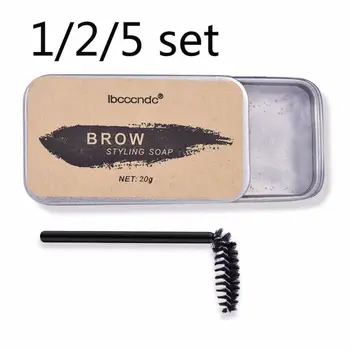 

3D Feathery Brows Makeup Setting Gel Waterproof Long Lasting Natural Eyebrow Shaping Cream Soap Dropshipping Wholesale TSLM2