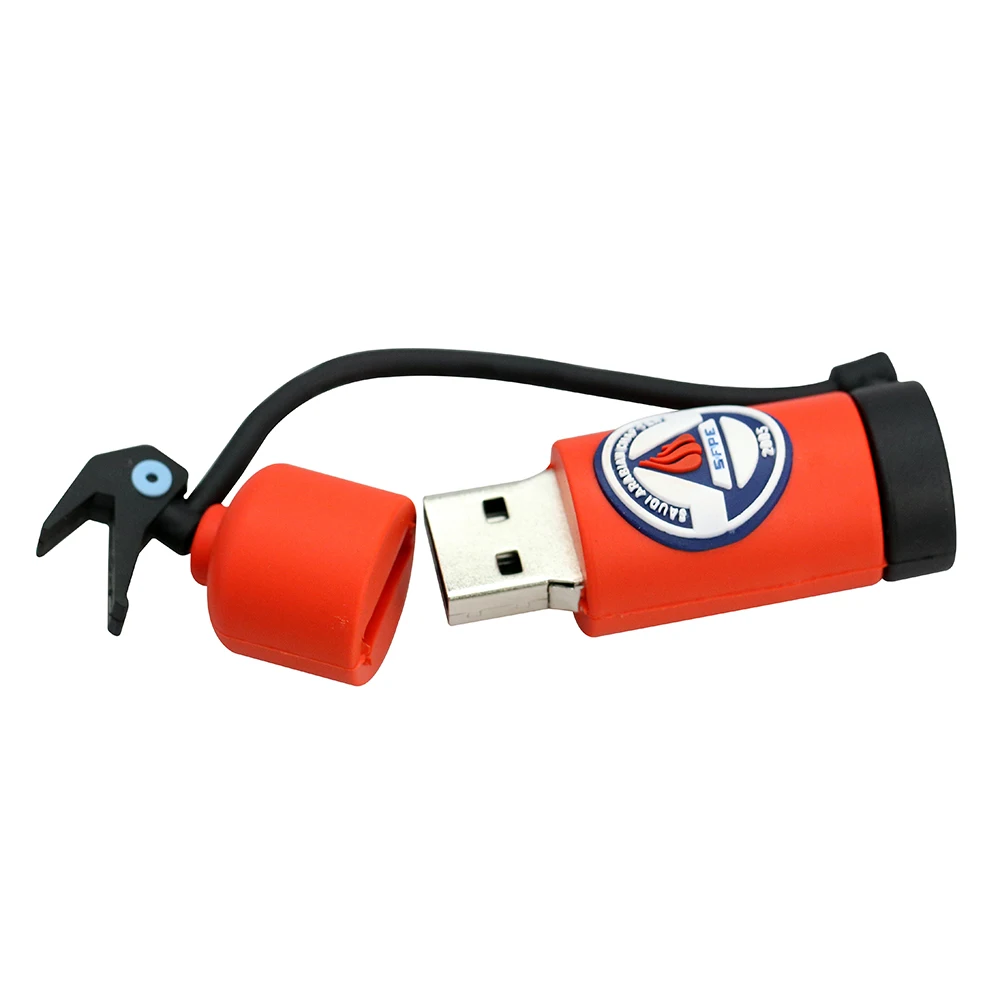 Классический мультфильм Огнетушитель Usb флэш накопитель 128 ГБ диск 4 8 16 32 64 256