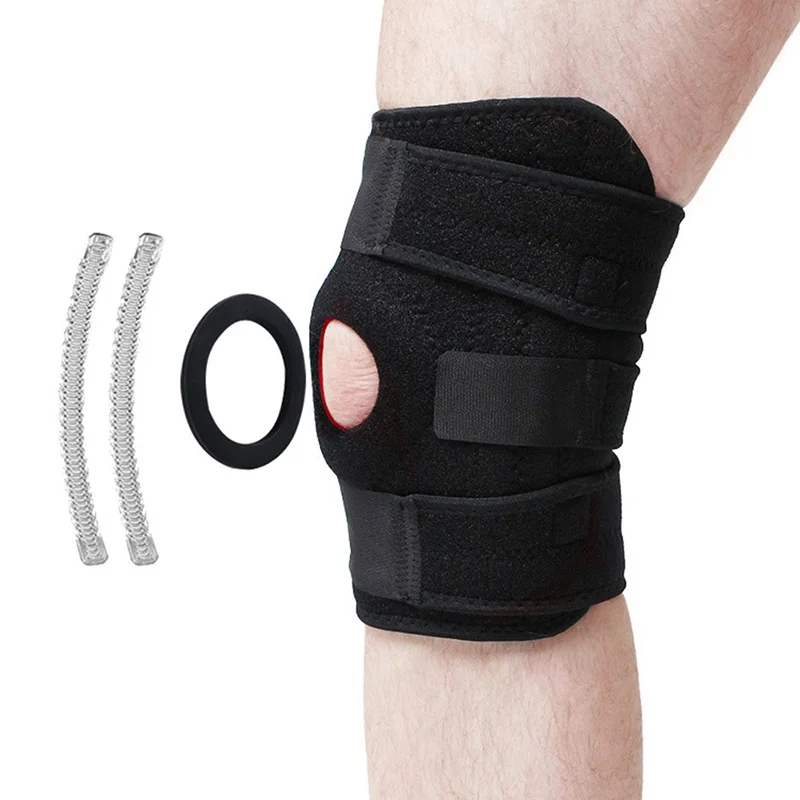 

1piece Compression Support Kneepad Elastic Breathable Knee Protector Sports Pressurized Arthritis Muscle Joint Brace BC0372