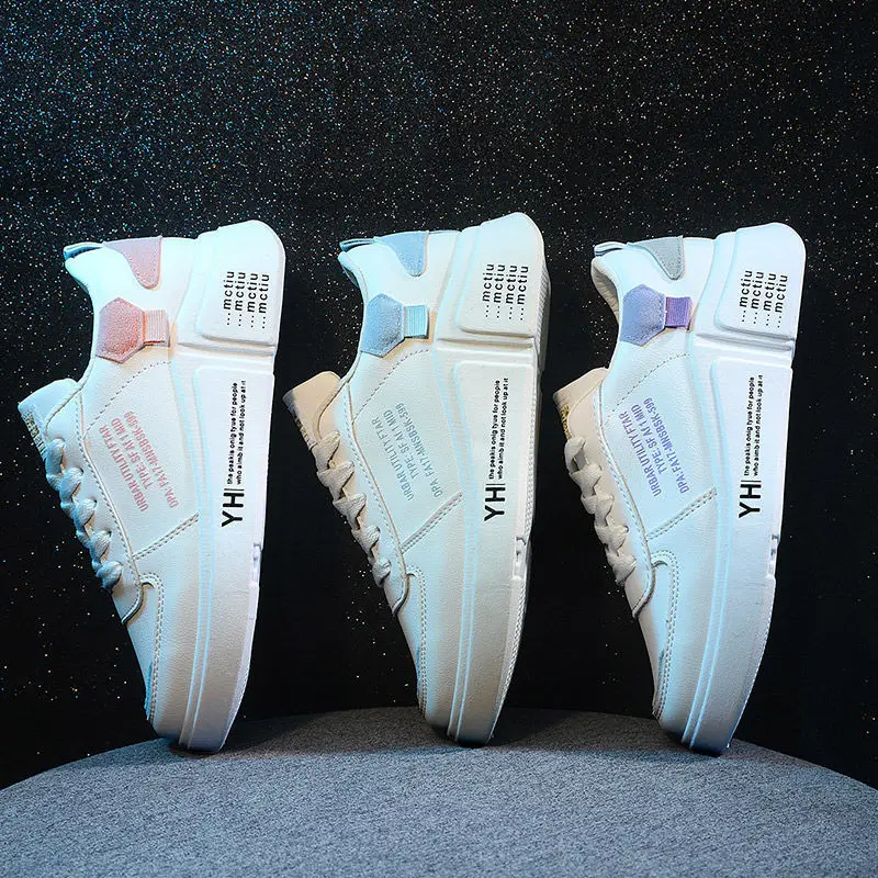 

2020 Spring New Style Low Top Sneakers Korean-style Shoes Versatile Flat Casual Fashion Students Athletic Shoes Color WOMEN'S Sh