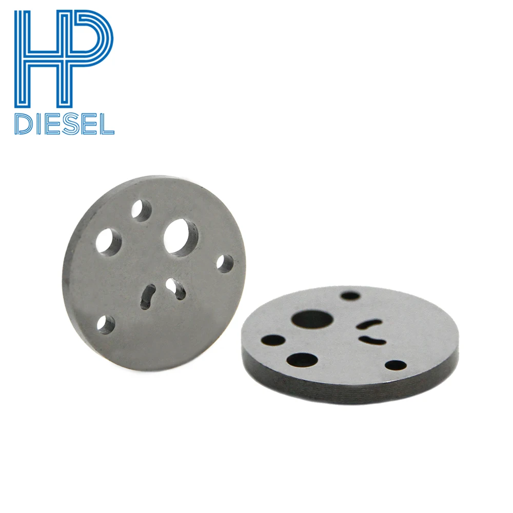 

6pcs/lot C7/C9 Common rail injector valve plate, valve shim, for Cat, for Injector 263-8218/387-9427, for engine 324D/325D/329D