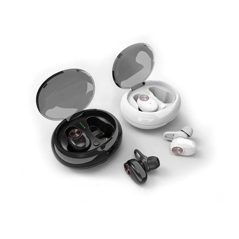 V5 TWS Bluetooth наушники Водонепроницаемый True Беспроводной Earbus с зарядный чехол Bluetooth наушники Водонепроницаемый