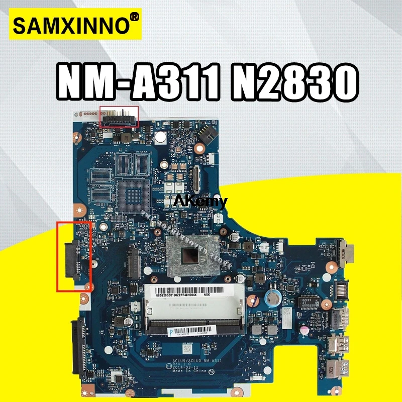 

Brand New ACLU9 / ACLU0 NM-A311 Motherboard for Lenovo G40 G40-30 laptop MOTHERBOARD With cpu ( for intel CPU ) tested 100% work
