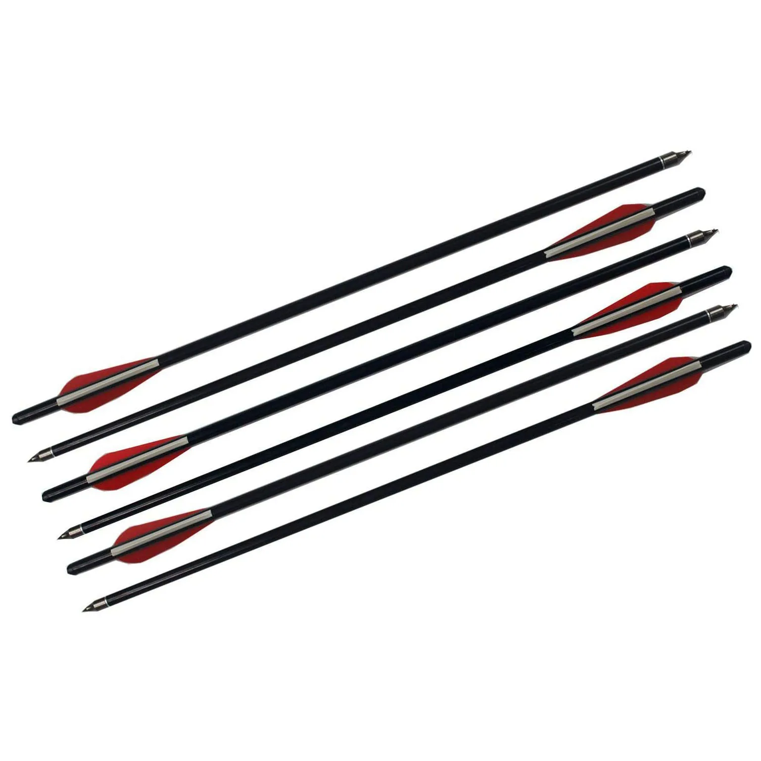 Aluminum Crossbow Bolts Arrows 16 18 20 22 Inch with 3