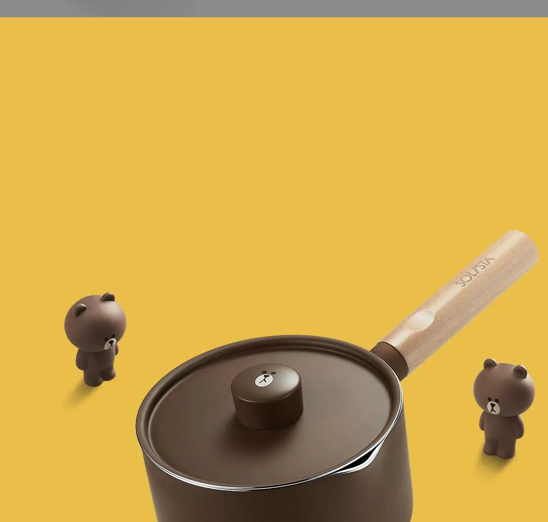 Xiaomi Youpin мини-кастрюли для молока Рождественский подарок шоколадный молочный суп без приклеивания кастрюля для приготовления пищи общего использования для газовой и индукционной плиты