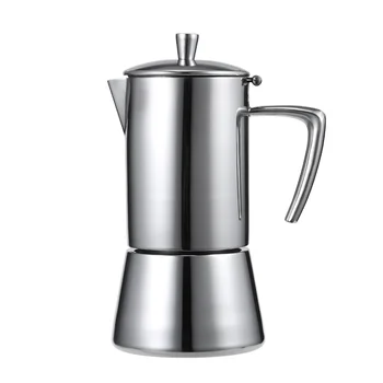 

New Stainless Steel Stove Mocha Coffee Maker Pot Stovetop Coffee Maker Mocha Espresso Percolator Pot Coffee Maker Kitchen Tools