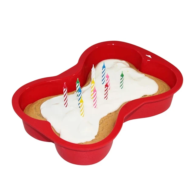 Cake Pan - Dog Bone Silicone